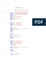 Penjumlahan Matriks Dengan Fortran