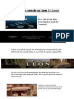 Film Deconstruction 3 Leon
