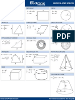 Geometry Shapes and Solids Guide