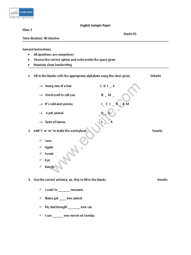 class-1-icse-english-sample-paper-pdf