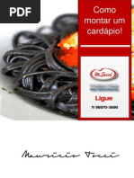 Como Montar um Cardápio