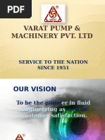 VARAT PUMP AND MACHINERY PVT. LTD.