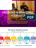 Slide Knowing & Branding Yourself