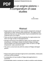 Piston Condition Diagnostic Guide | PDF | Piston | Cylinder (Engine)