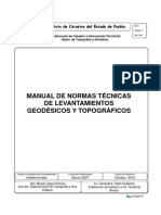 Tecnicas de Levantamientos Geodesicos y Topograficos