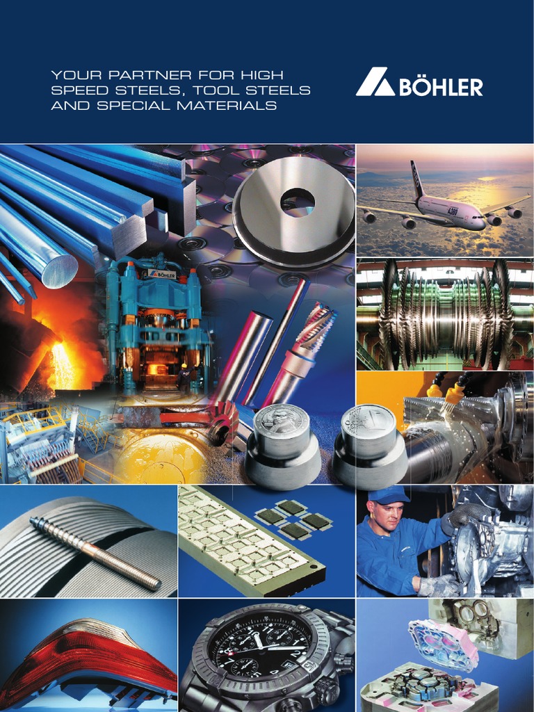 BÖHLER Steel Grades and Properties Guide | PDF | Forging | Steel