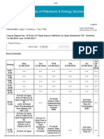 Timetable