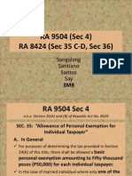 ETAR Taxation