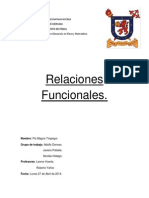 Relaciones Funcionales