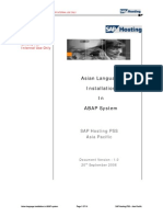 Install Language in ABAP - v1 0