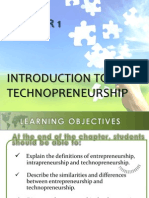Introduction to Technopreneurship