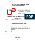 Sistema de Gestion Documentaria en Sjadpe