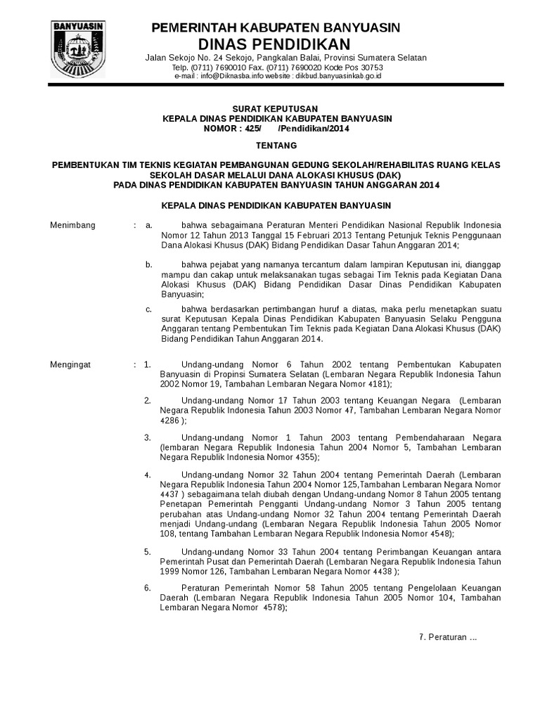 Download SK Tim Manajemen BOS SMA 2018 Catatan Guru SMA