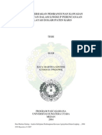 Analisis Pengembangan Kawasan Agropolitan Karo