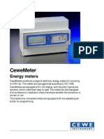 CeweMeter energy monitoring and billing