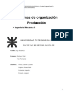 Sistemas de Organizacion de La Produccion