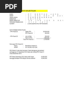 Contoh Pengisian SPT Tahunan PPh Badan 1771 Tahun 2011 