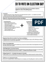 Election Day Registration