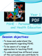 Session 1 - What Is PHSE