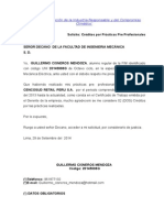 Solicitud para Validar Tus Créditos Pre Profesionales