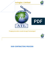 ANANTH Technologies Limited Sub-Contracting Process Overview