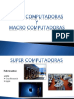 Super Computadoras y Macro Computadoras SENA 2014 RAP 1