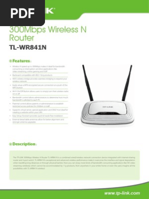 Tl Wr841n V9 Datasheet Wi Fi Ieee 802 11