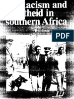 Racism and Apartheid in Southern Africa: Rhodesia