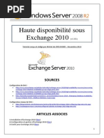 Download DAG et haute disponibilit sous Exchange 2010 tuto de A  Z by Michel de CREVOISIER SN245391561 doc pdf