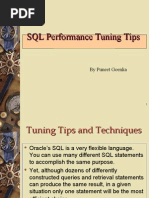 Oracle Tuning Tips