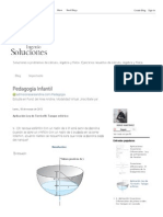 Soluciones a problemas de cálculo, álgebra y física - Tanque esférico y ley de Torricelli