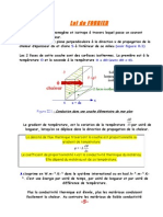 Loi de FOURIER