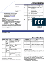 PowerSchool Basics Quick Reference Card