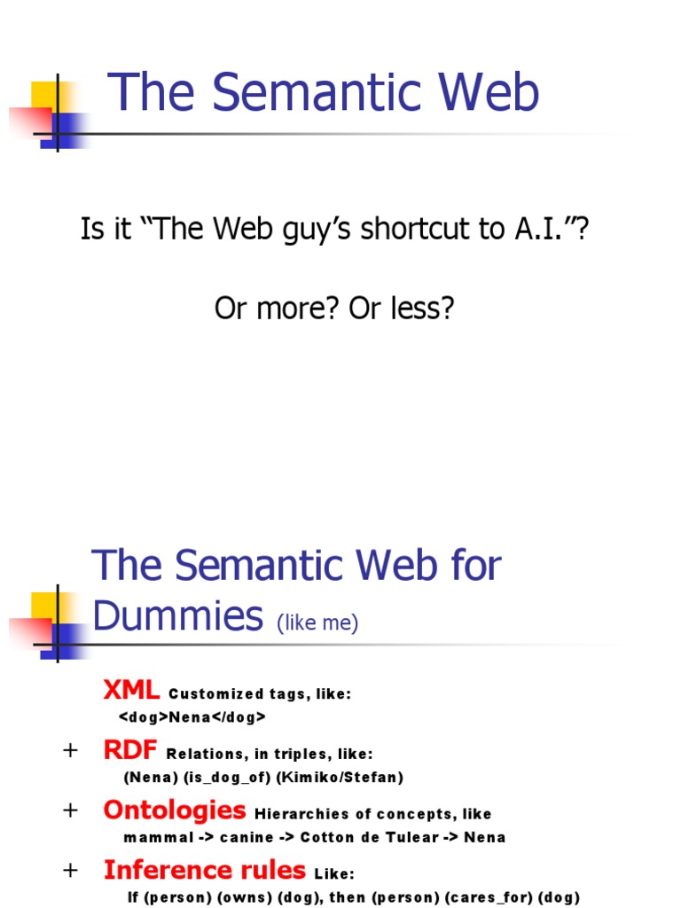 Understanding the Semantic Web Basics | PDF