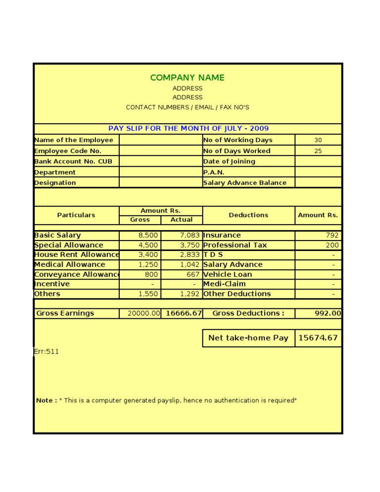 slip pay model pay Slip Model 48 slip pay model pay Slip Model 48