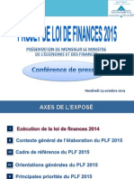 244272701 Projet de Loi de Finances 2015 PDF