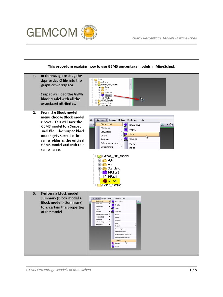 15062-209 GEMS Percentage MineSched | PDF | Software Engineering ...