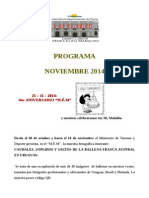 Programa Noviembre 2014