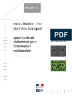 Rapport D'étude D'opportunité (EO) Mutualisation Des Données (Qualité, Référentiel)