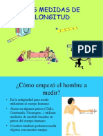 Medidas de longitud 3º