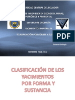 Clasificacion Por Forma y Sustancia