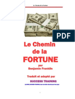 Le Chemin de La Fortune -- Benjamin FRANKLIN
