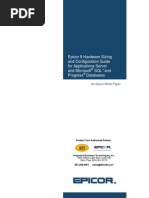 Epicor Hardware Sizing Guide