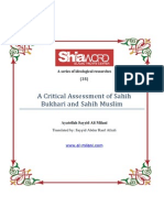 A Critical Assessment of Sahih Bukhari and Sahih Muslim 