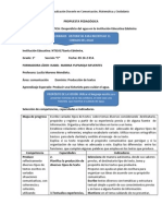 Sesión Produccion de Historieta