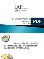 Investigación Sociológica