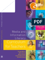 UNESCO Smernice o Medijskoj Pismenosti Za Nastavnike PDF