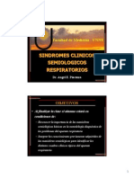 síndromes respiratorios