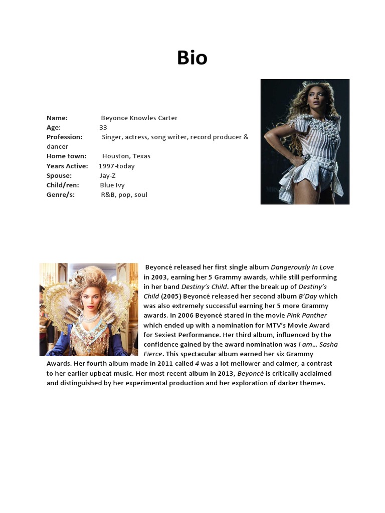 Beyoncé's Houston Roots Revealed | PDF | Social Science