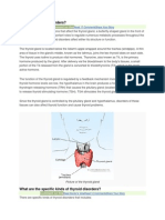 What Are Thyroid Disorders